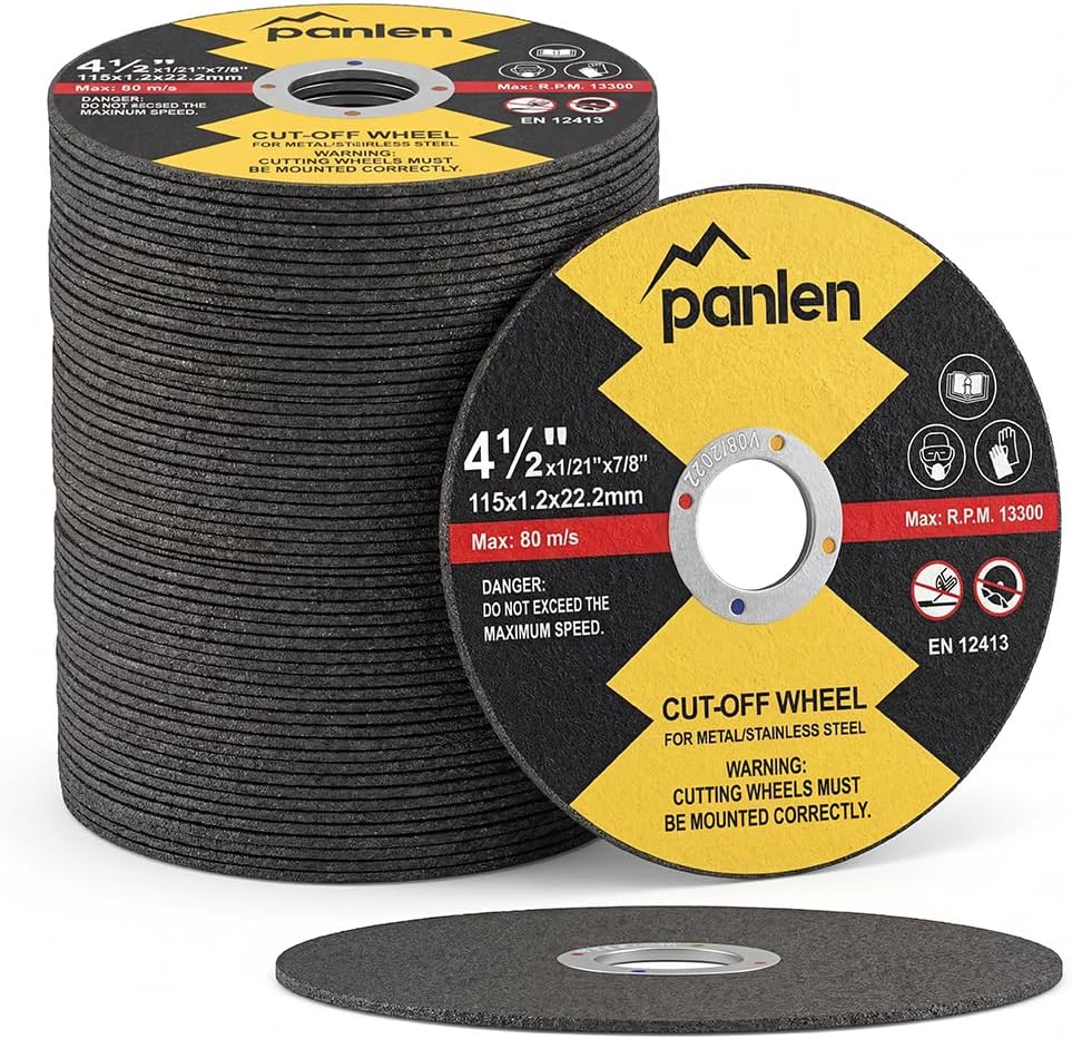 Cut Off Wheels, 4 1/2 Inch, 100 Pack