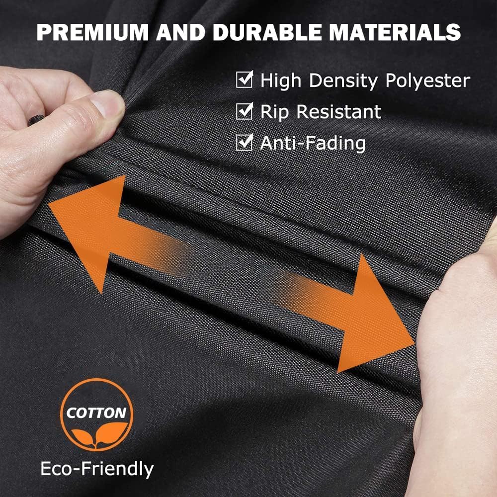 Motorcycle Cover Waterproof Outdoor,Scratch-Proof Cotton Fleece Lining | Weat...