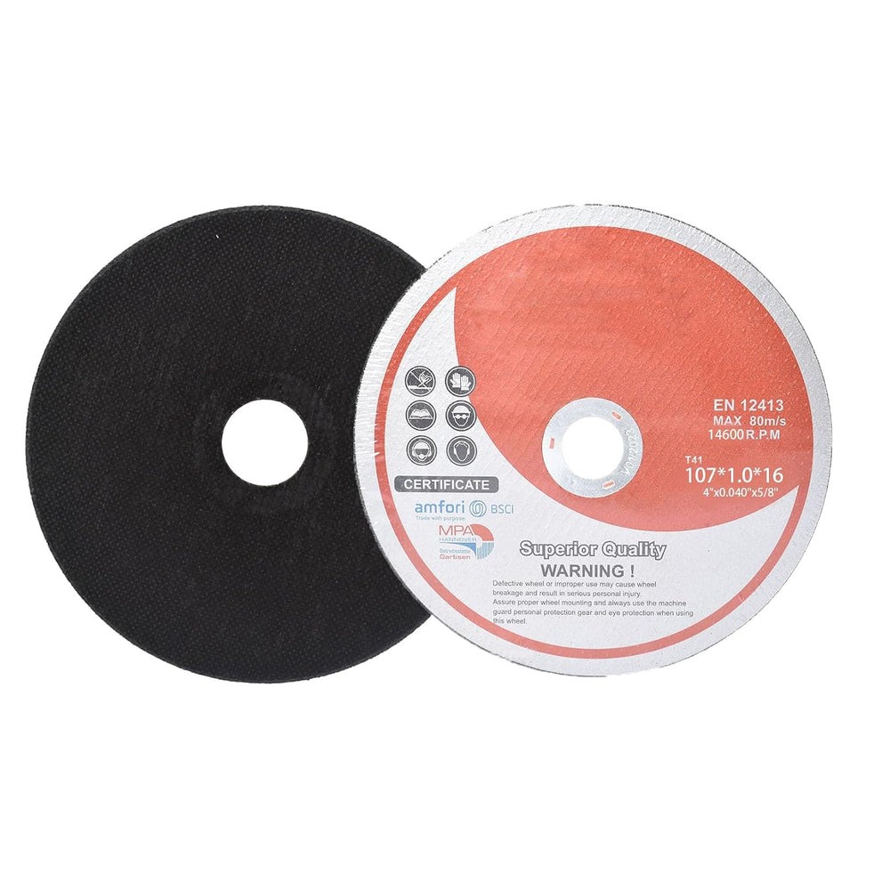 findmall 100 Pack 4" x.040 x5/8" Cut Off Wheel Aluminum Oxide