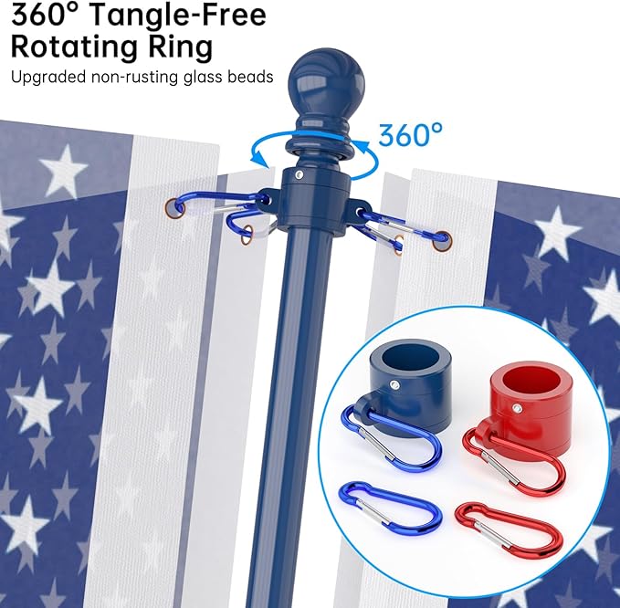 ZMTECH Flag Pole (2 Packs)