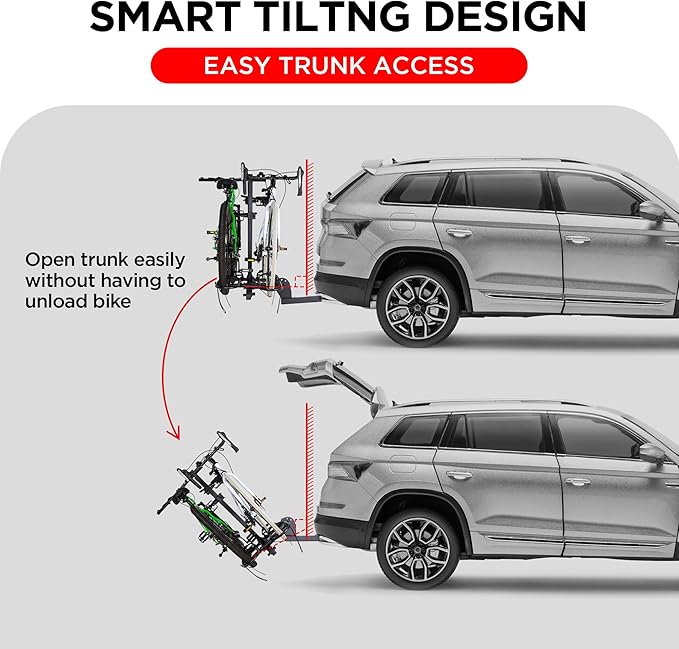 Young Hitch Mounted 2-Bike Rack