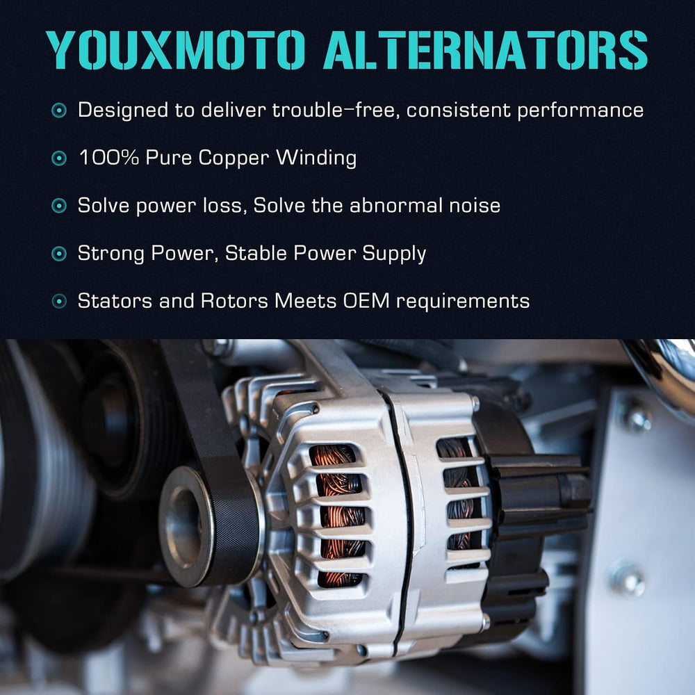 New Alternator Fit for Acura MDX 3.5L 3.7L 2003-2009, Fits for Honda Odyssey ...
