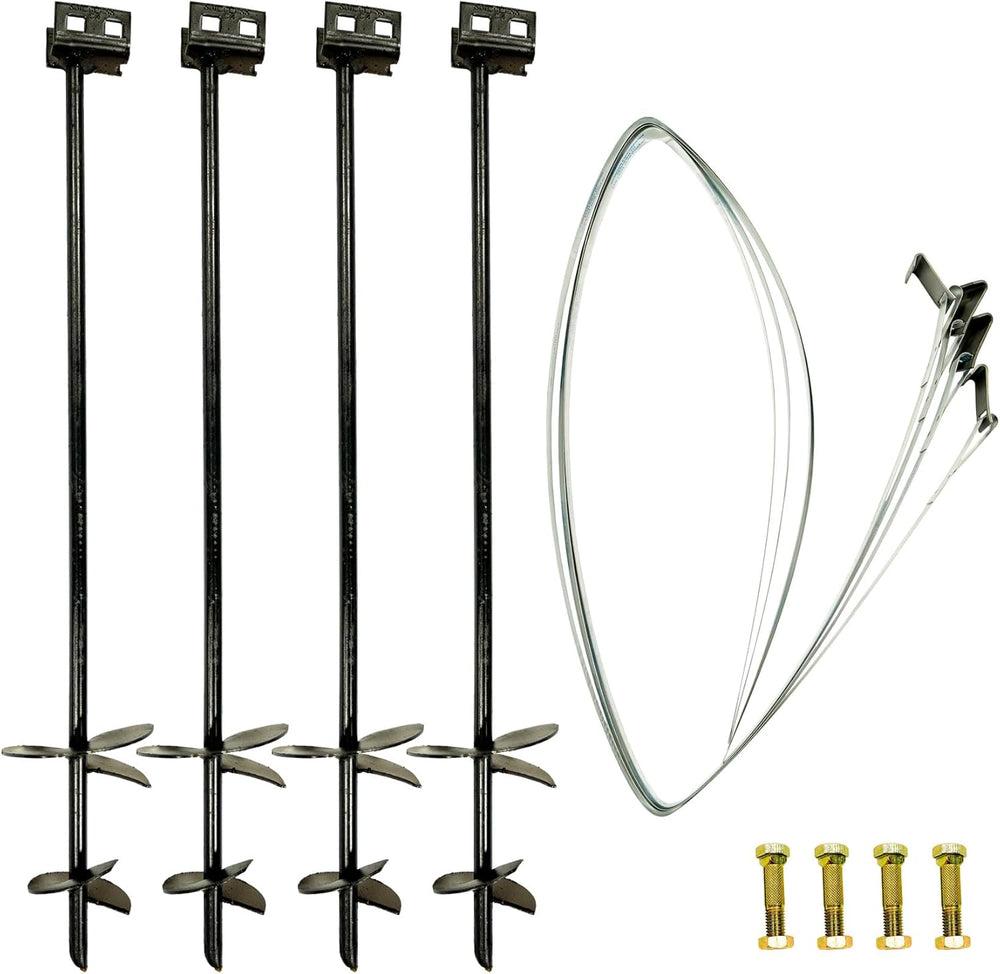 Tie Down | 36 in. x 3/4 in. Double Head anchoring kit with Straps and Bolts (...