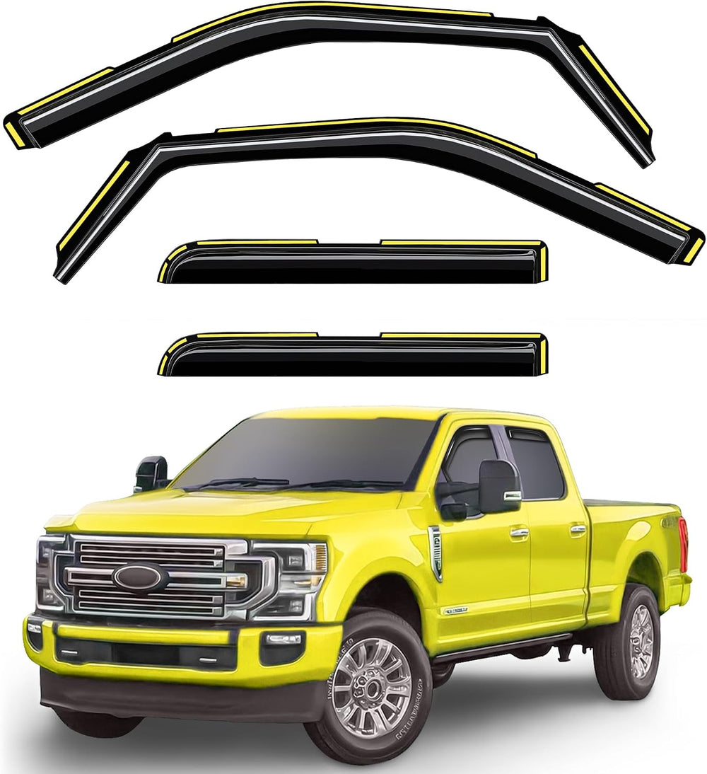 in-Channel Window Rain Guards Fit