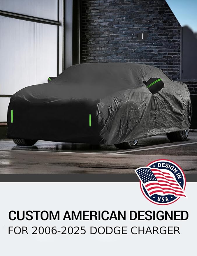 Proadsy 2026 Car Cover for Dodge Charger 2006-2025 2026 Waterproof All Weather