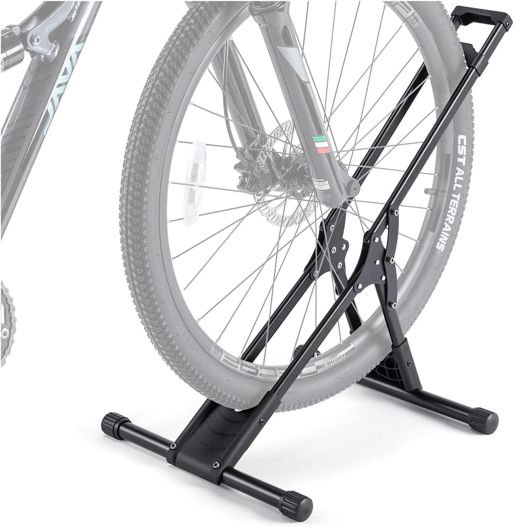 CHEPARK Bike Floor Stand Rack- Indoor Bike Stand for Garage/Home - Bike Stora...