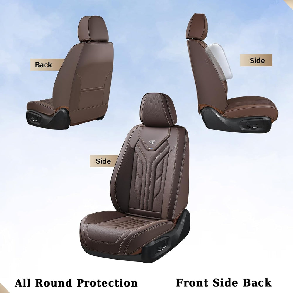 Coverado Front Seat Covers, Car Seat Covers Front Seats, Leather Seat Covers ...