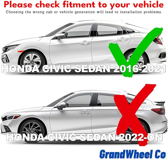 Window Deflectors Smoke Tinted In-Channel Side Window Vent Visor Deflectors (...