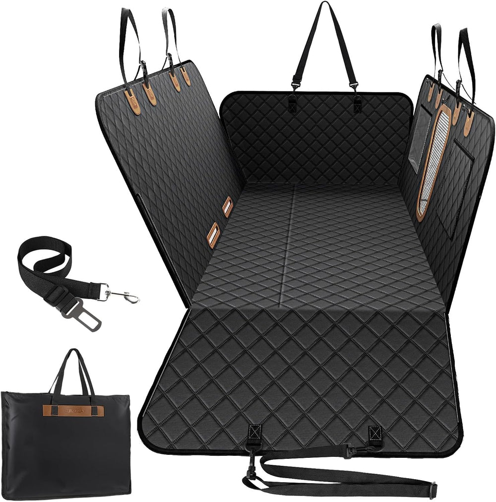 A-Pce 600D Heavy Duty Dog Car Seat Cover for Back Seat, 2026 Upgraded