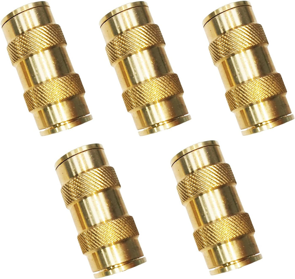 5/8" Tube OD Push-to-Connect Pneumatic Fittings Set - DOT Air Brake Line...