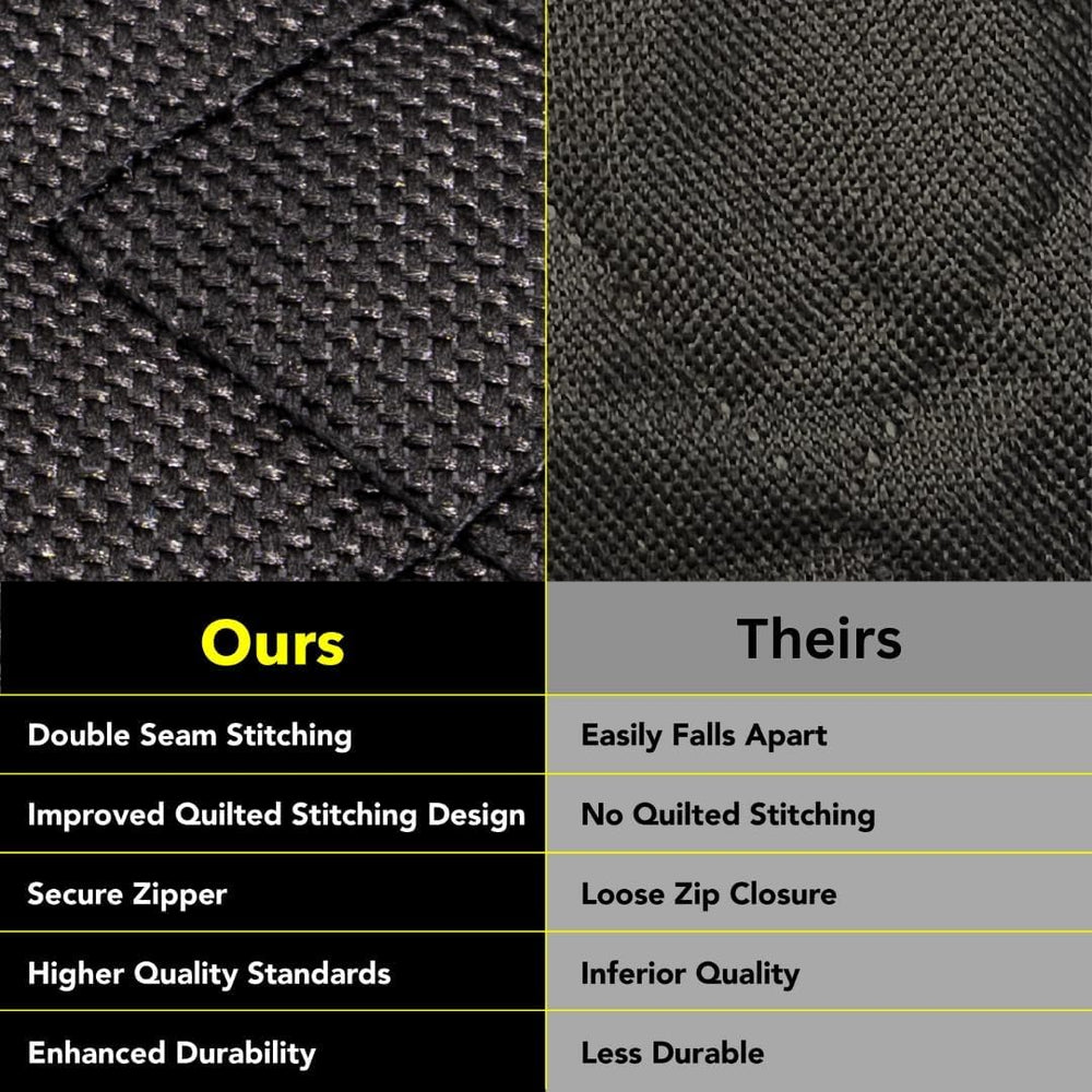 Dog Car Seat Cover, Heavy Duty Hammock, Black Mesh, Standard