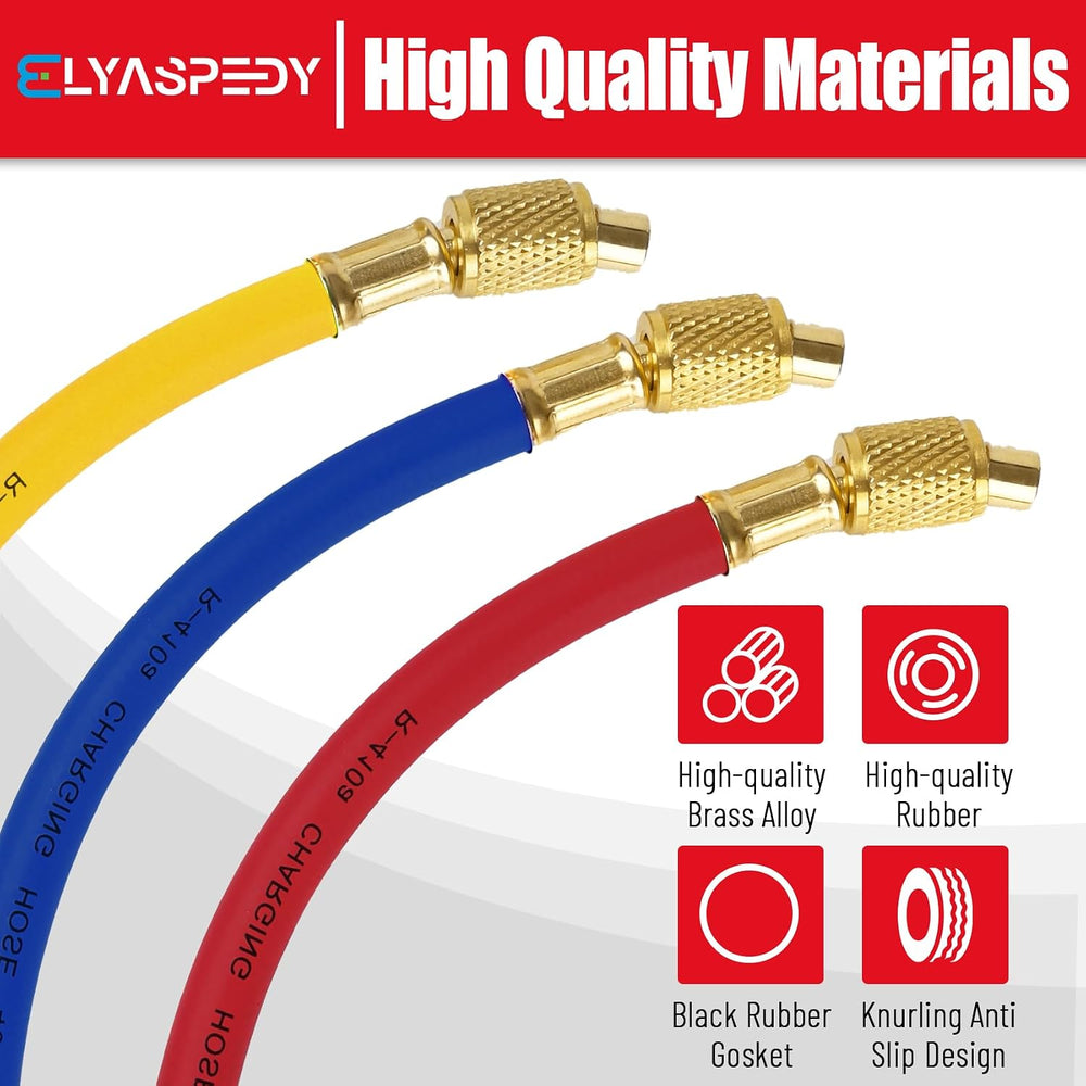 25980 1/4" Internal Diameter FlexFlow and Low Loss Adapter Hoses