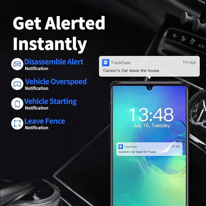 Wired GPS Tracker for Vehicles No Monthly Fee, No Subscription, Real-Time