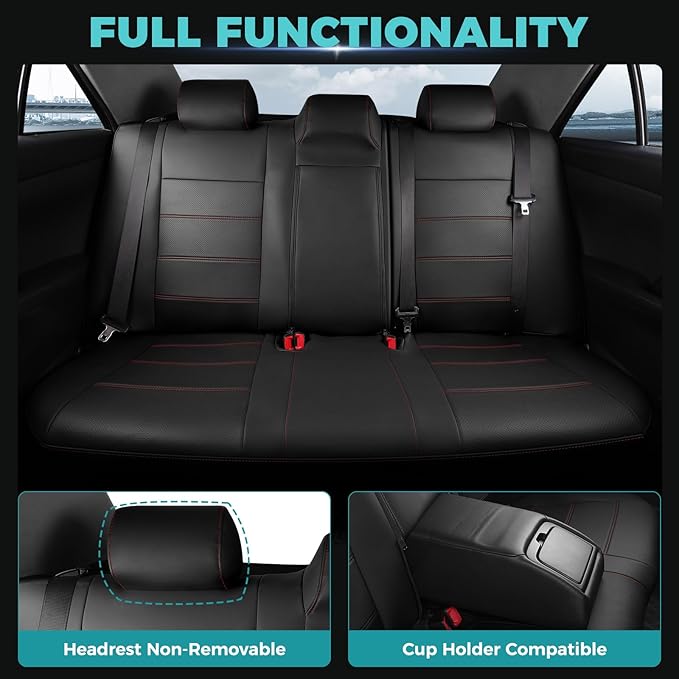 for Toyota Camry Seat Covers SE XSE SE Sport 2012 2013 2014 2015 2016 2017