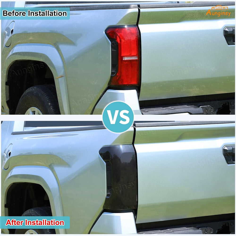 Aunginsy Tail Light Lamp Cover Compatible with Toyota Tacoma 2024-2026, Rear ...