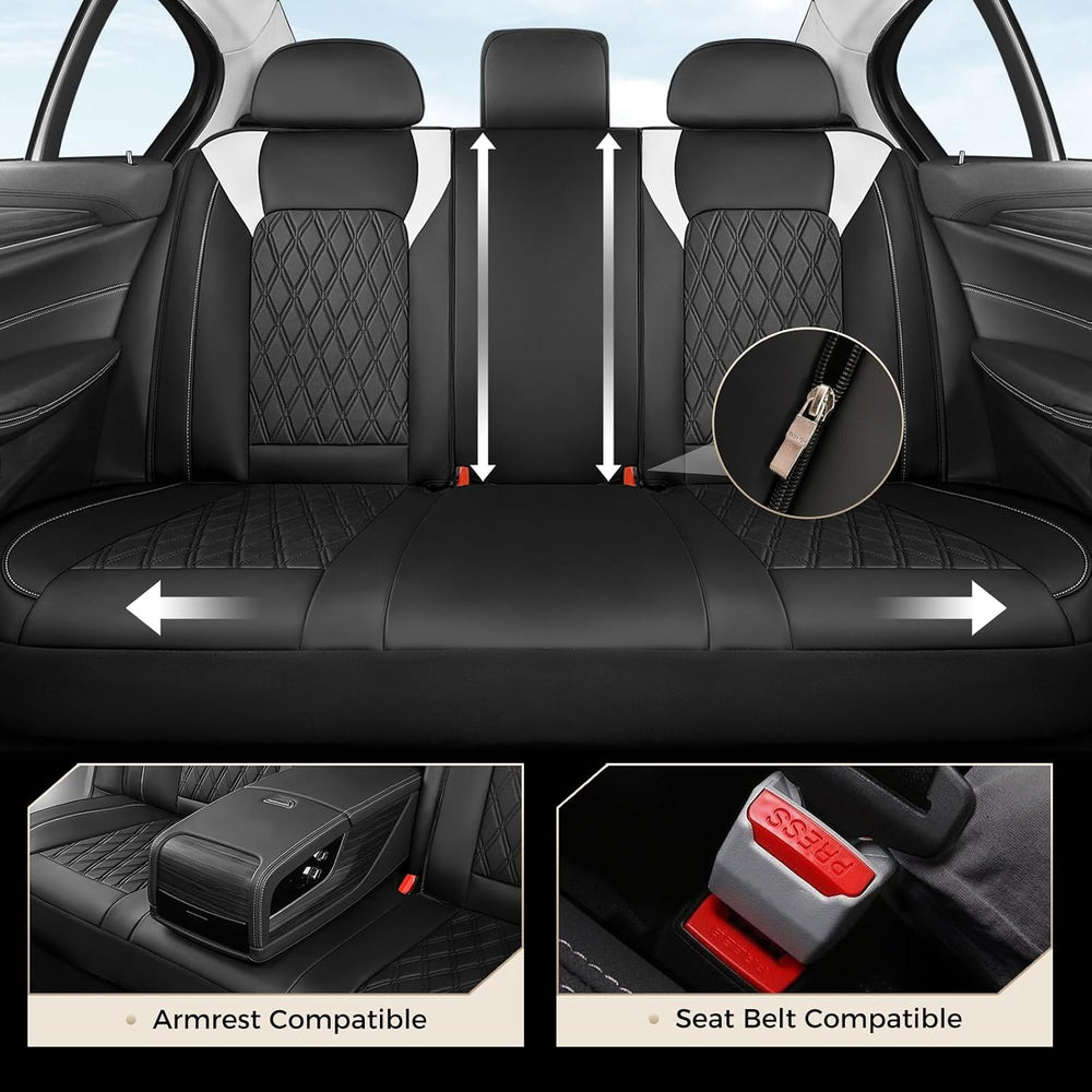 Coverado Automotive Seat Covers, Car Seat Covers Full Set, Car Seat Cover, Wa...
