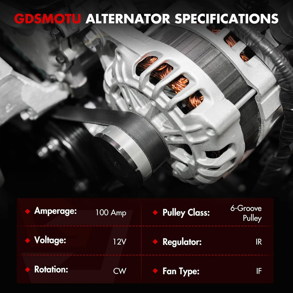 Alternator Compatible for Nissan for Altima L4 2.4L1998-2001