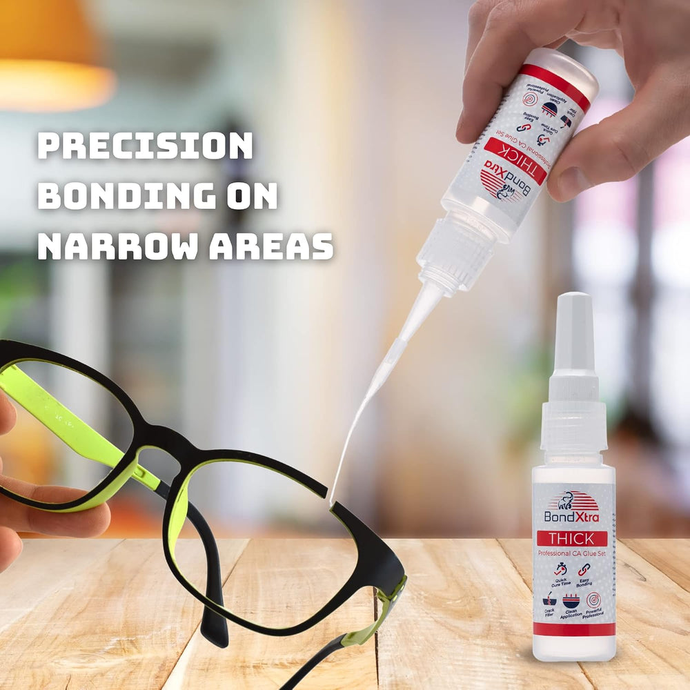 16 oz. Thick CA Glue for Woodworking, Premium Super Glue Kit for Wood Turning...