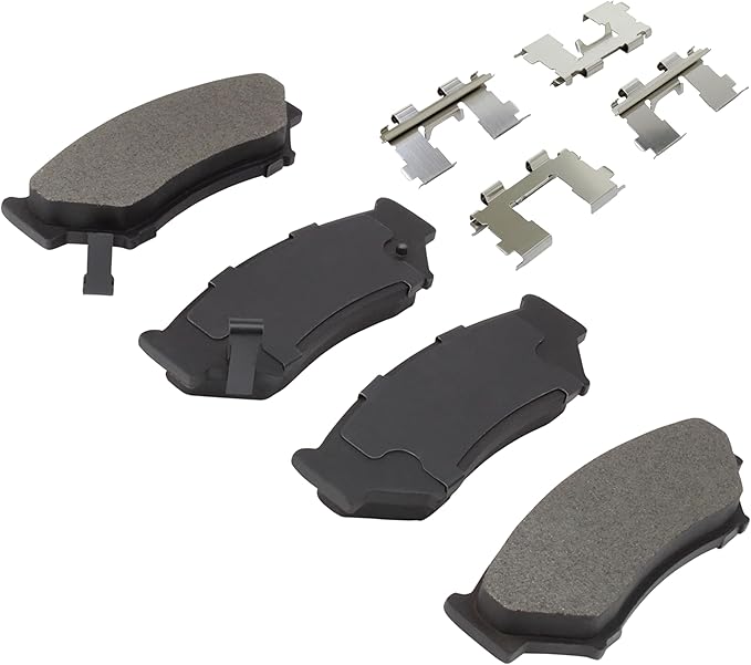 Premium Ceramic Front Brake Pads Compatible