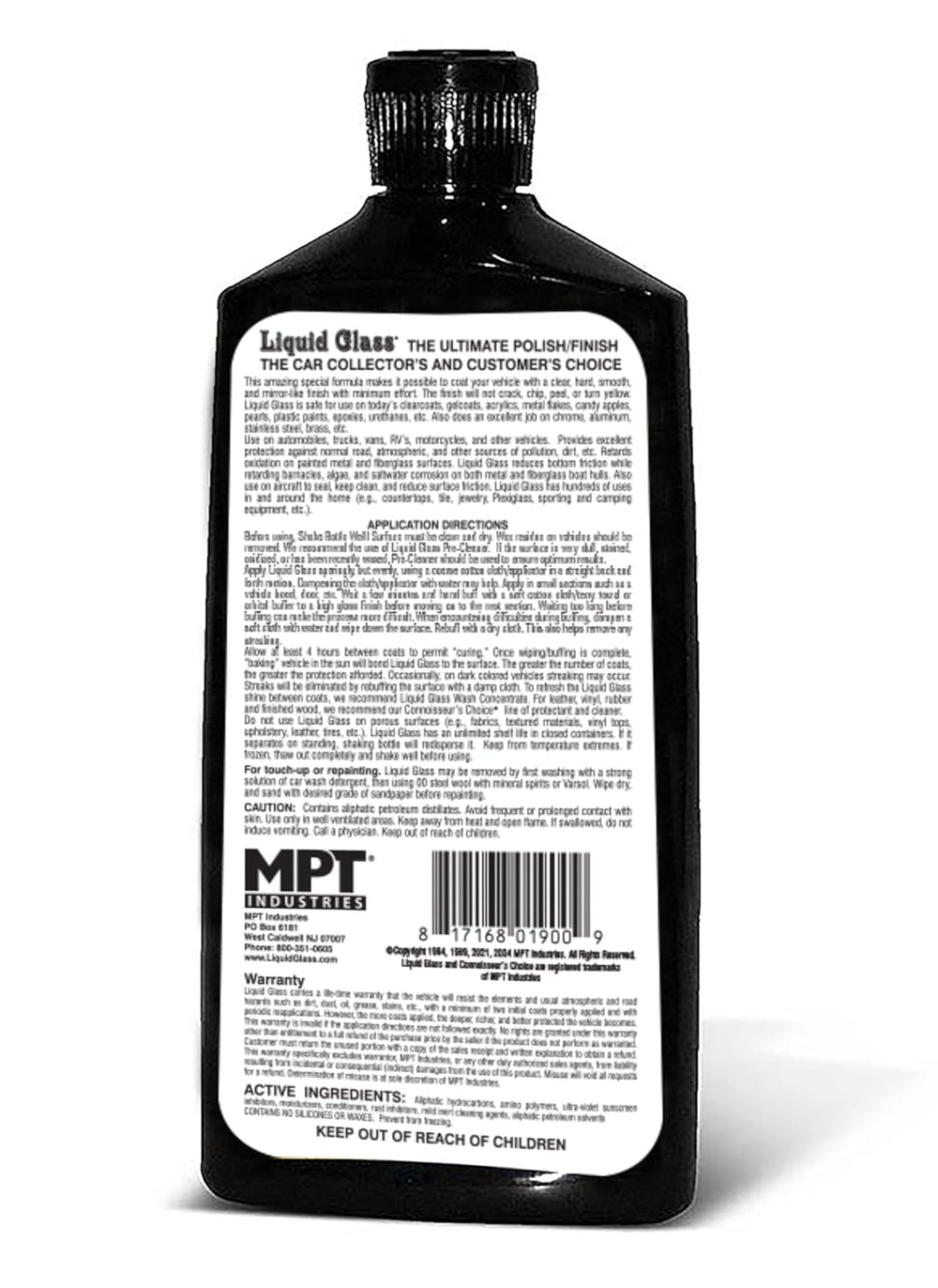 Liquid Glass Ultimate Auto Polish/Finish, Endorsed and Sold by Professionals ...