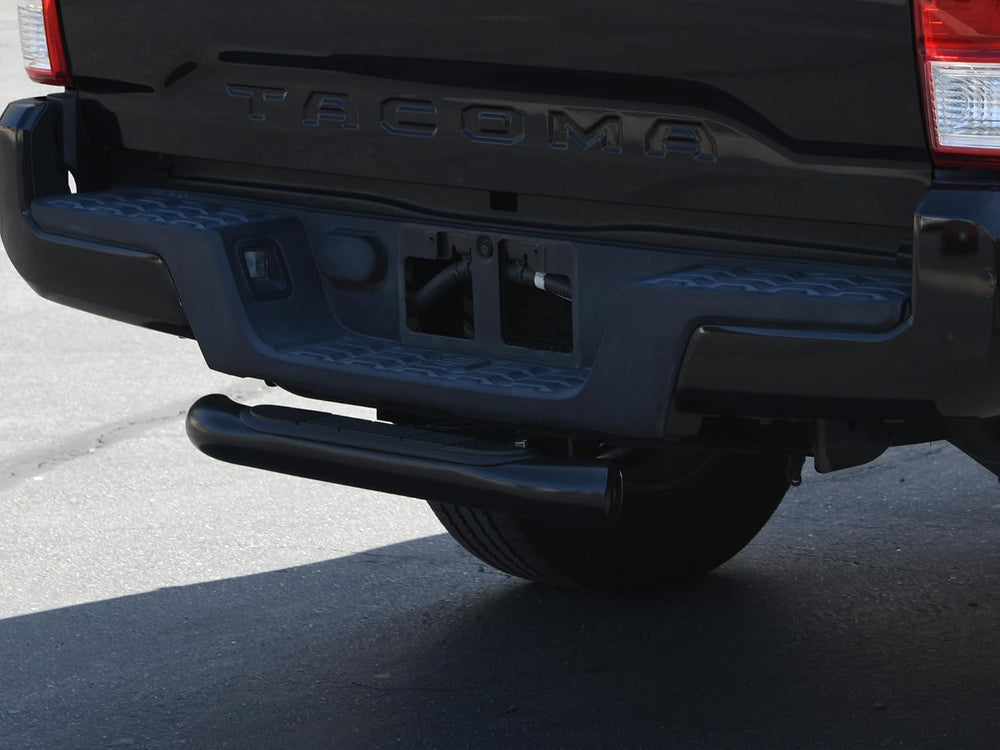 Armordillo 3" Round Tubing Steel Hitch Step for Class 4 Trailer Hitch in...