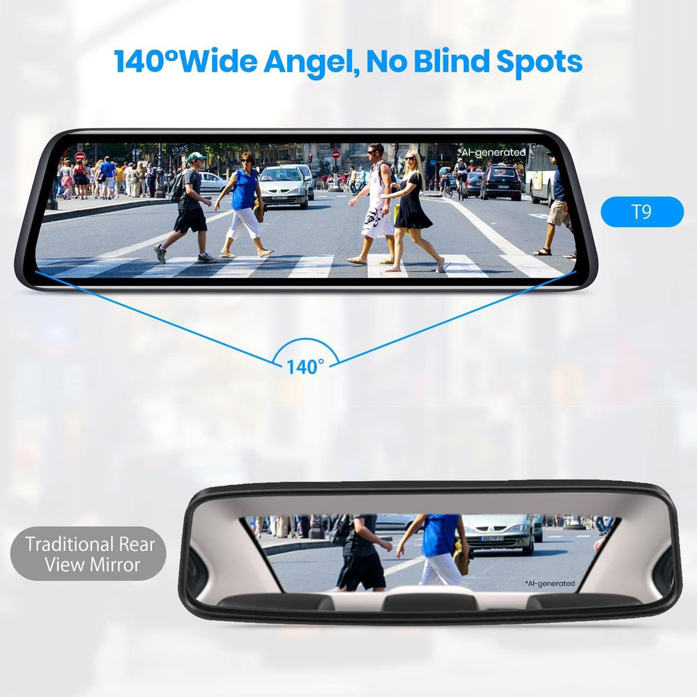 AUTO-VOX OEM Rear View Mirror Camera with 9.35''1080P Monitor