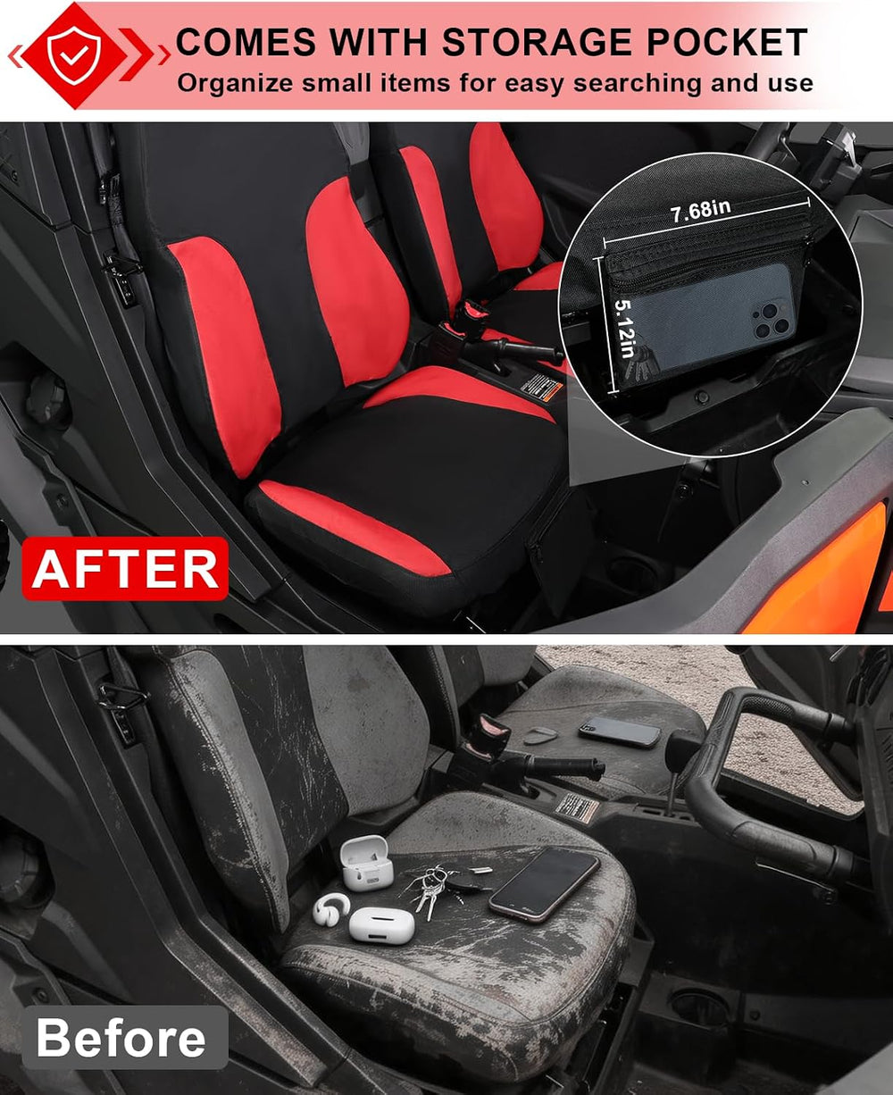 StarknightMT Zforce 950 Seat Cover Water-resistant Compatible with Cfmoto Zfo...