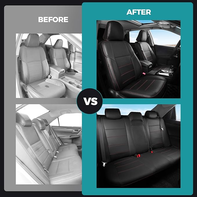 for Toyota Camry Seat Covers SE XSE SE Sport 2012 2013 2014 2015 2016 2017