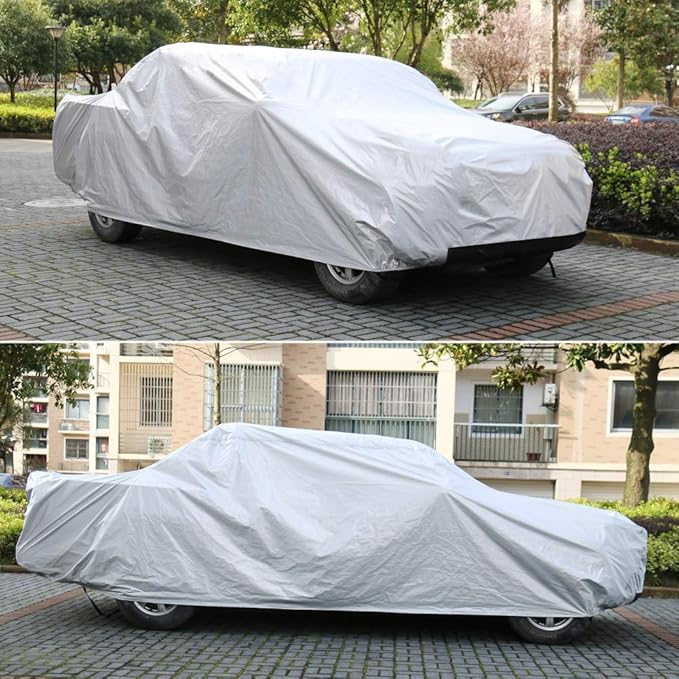 Kayme 6 Layers Truck Cover Waterproof All Weather, Heavy Duty Outdoor Pickup