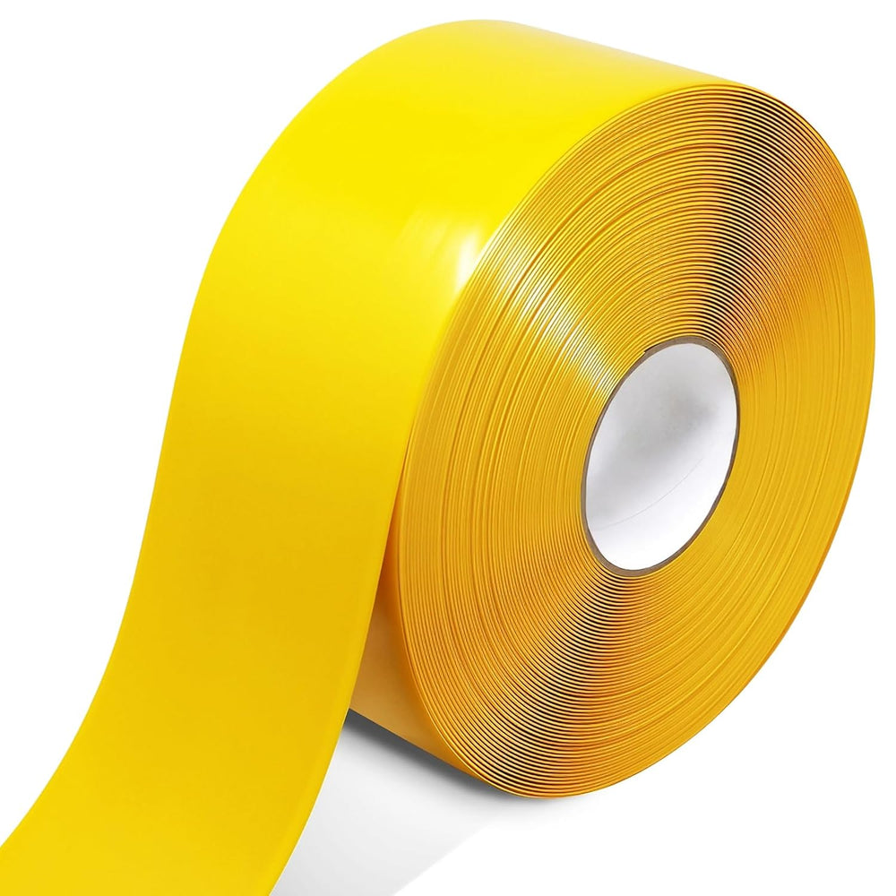 Floor Marking Tape, 1.1mm Extra Thick, Yellow, 2 Inch x 100FT