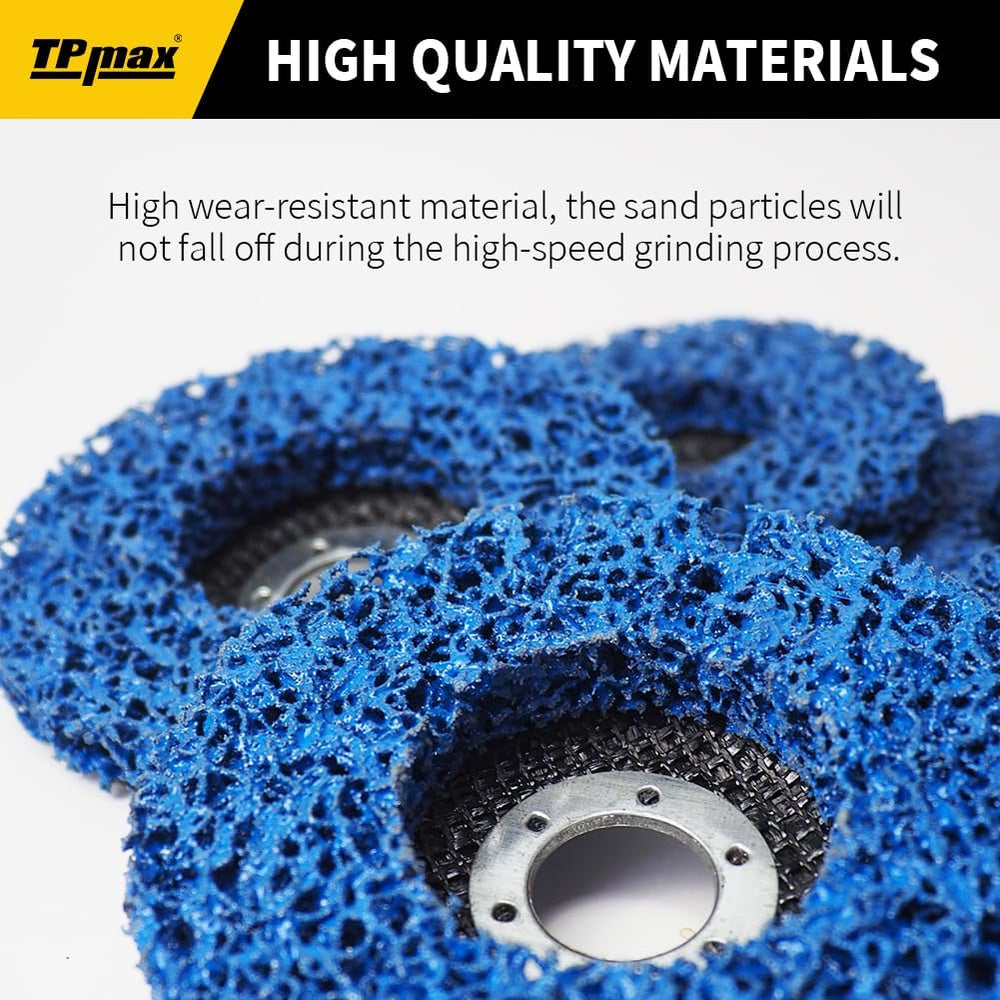5" x 7/8" Stripping Discs for Rust and Paint Removal - Poly Abrasiv...