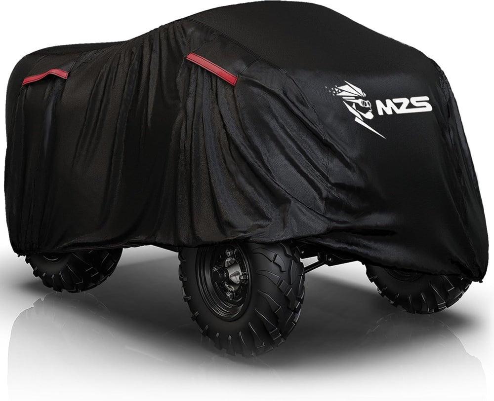 MZS ATV Cover Waterproof Outdoor, 76" 4 Wheeler Cover Storage, Quad Cove...