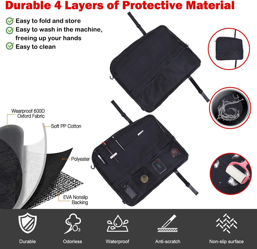 Roof Organizer Bag Storage for Hummer EV Accessories Sunroof Rooftop Panel Wa...