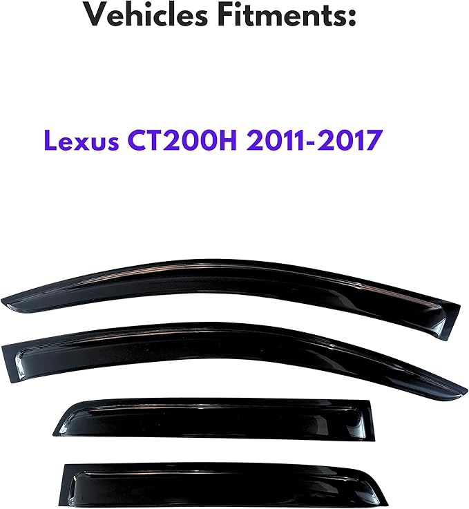 KPY Window Visors Compatible