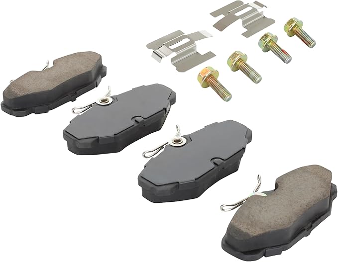 Premium Ceramic Rear Brake Pads Compatible
