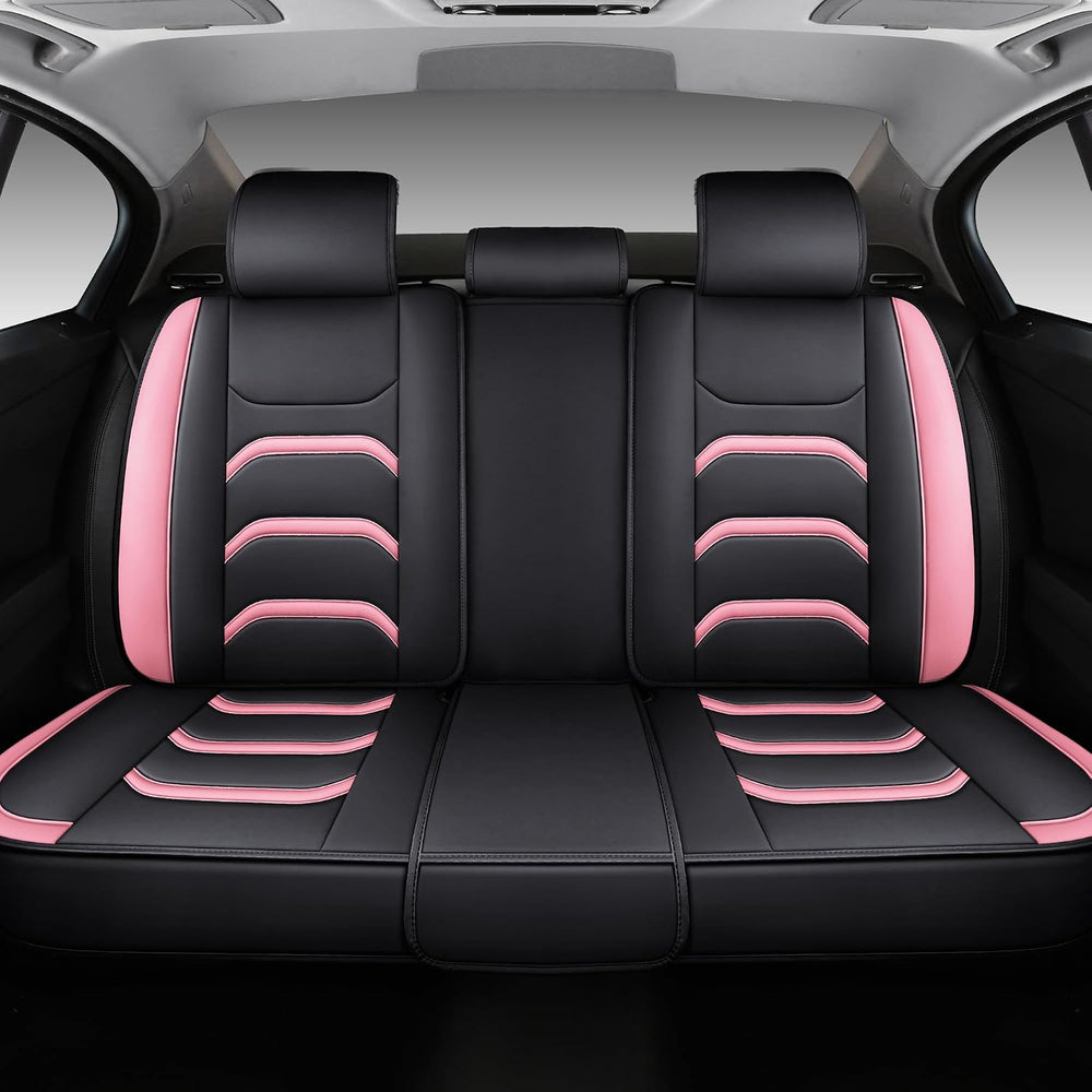 Leather Car Seat Covers,Full Coverage Seat Covers Full Set,Universal Automoti...