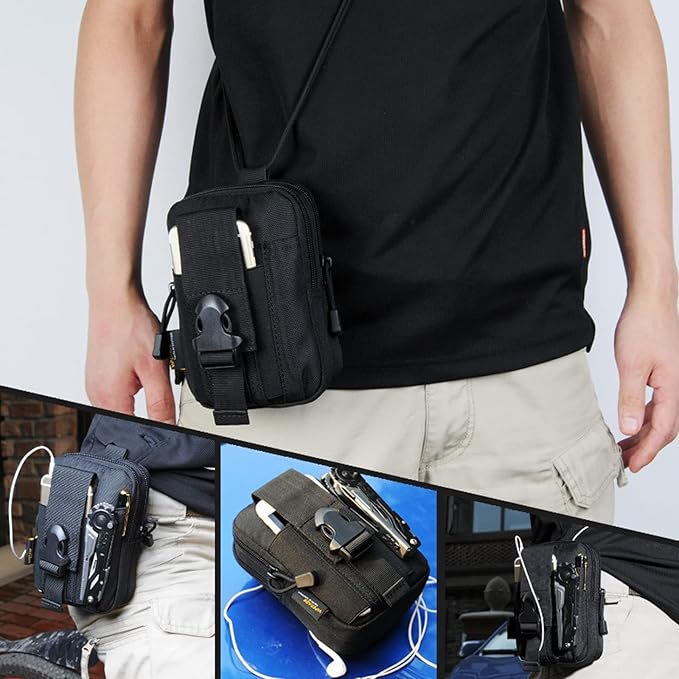 Universal Tactical Seat Back Organizer Vehicle Molle Panel Organizer Storage