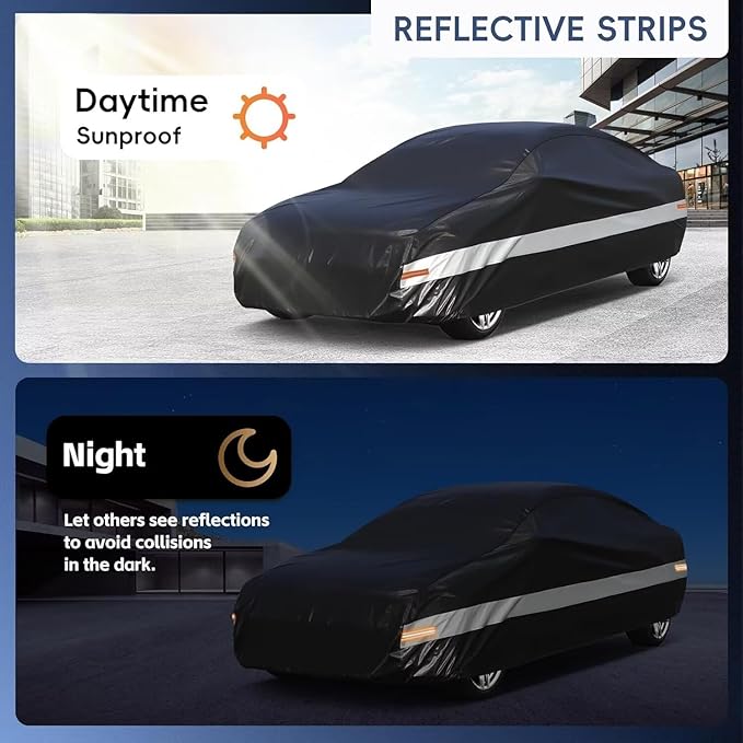10 Layers Car Cover Custom Fit for BMW Z4 E85, Waterproof All Weather for