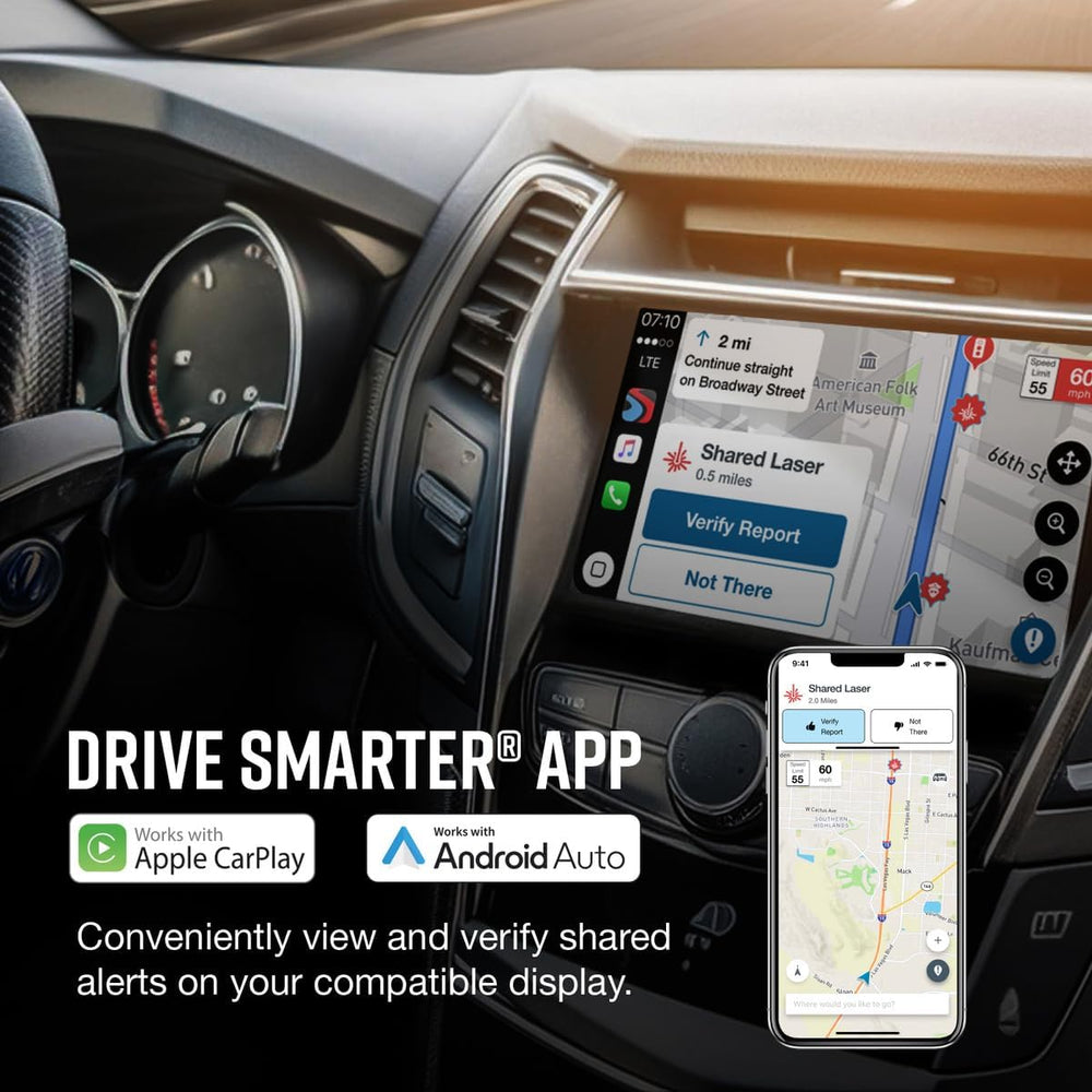 Escort Redline 360c Laser Radar Detector & Escort M2 Smart Dash Cam Bundle