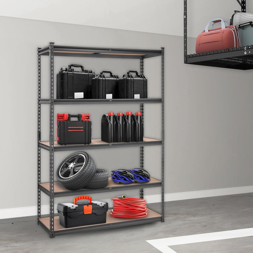 VEVOR Storage Shelves 5-Tier Adjustable 2000 lbs 48"x18"x72" S...