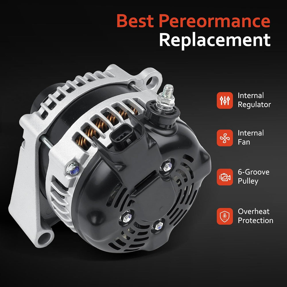 New Alternator 150 AMP for 2014-2019 Chevy Silverado 1500 2500 3500 Suburban,...