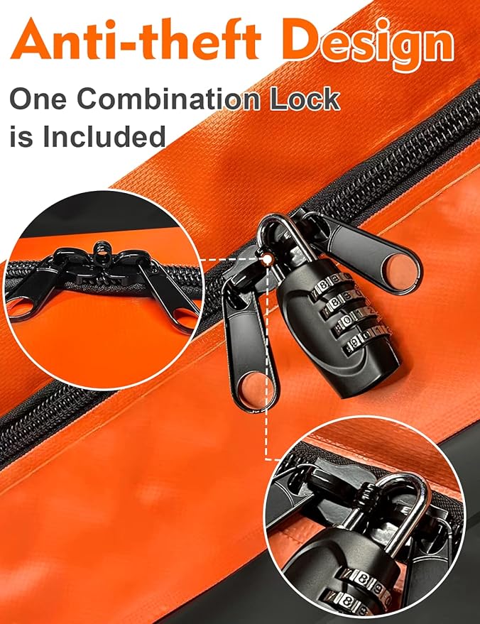 FIVKLEMNZ Car Rooftop Cargo Carrier Roof Bag Waterproof