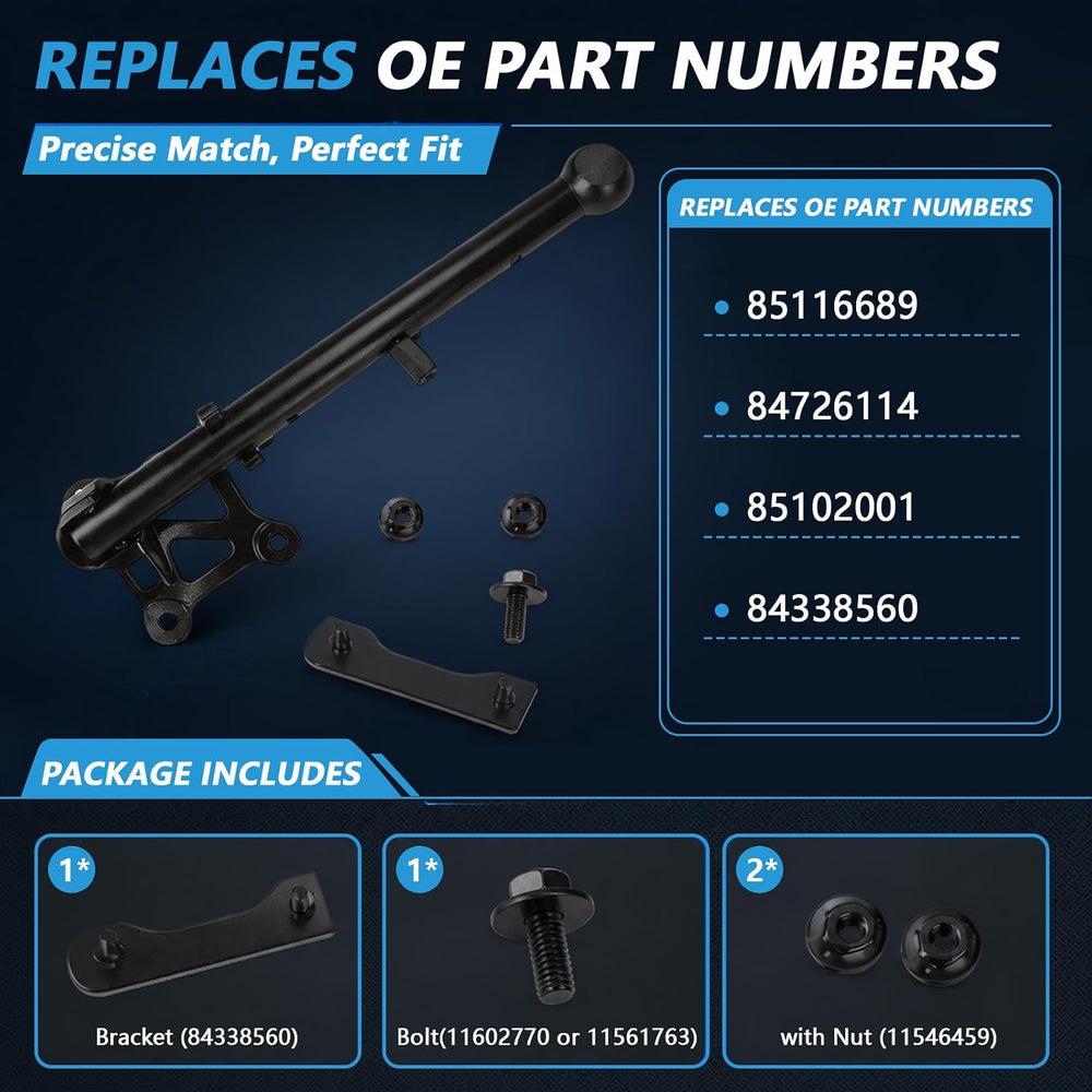 Auxiliary Tailgate Step Handle Compatible with Chevy Silverado & GMC Sier...