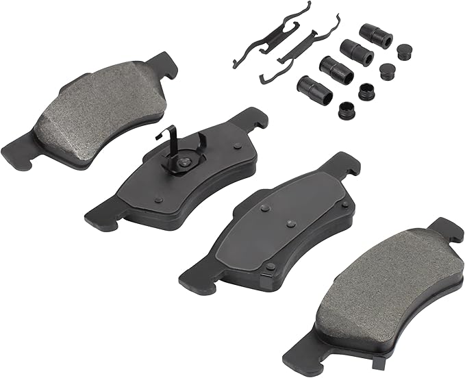Premium Ceramic Front Brake Pads Compatible