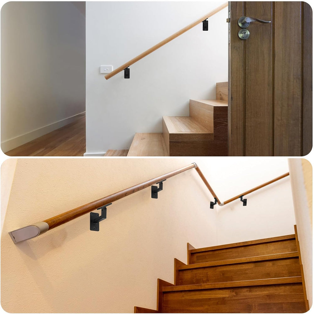 Adjustable Handrail Bracket, 3" Heavy Duty Swivel Hand Rail Bracket for ...