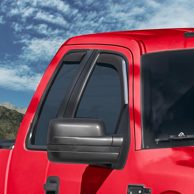 Voron Glass in-Channel Extra Durable Rain Guards (4 Pieces)