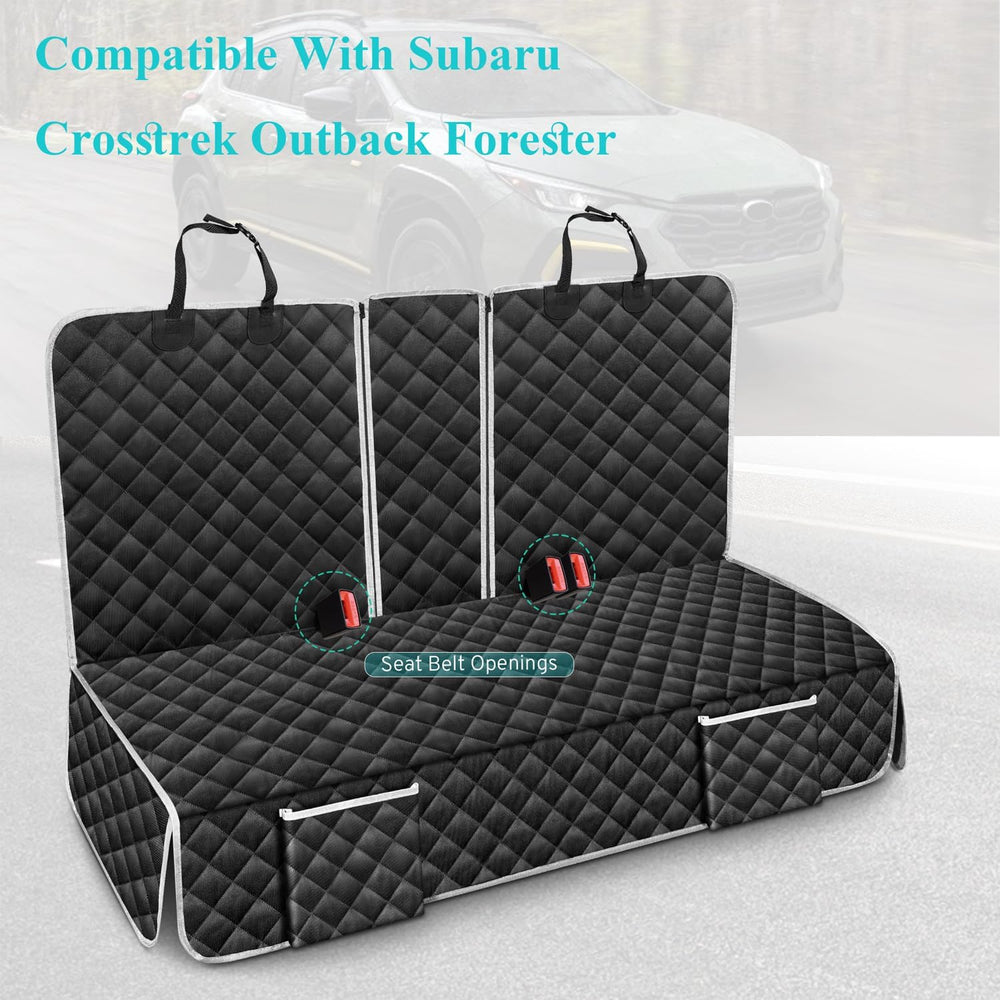 Dog Car Seat Cover for Subaru Crosstrek Outback Forester Back Seat