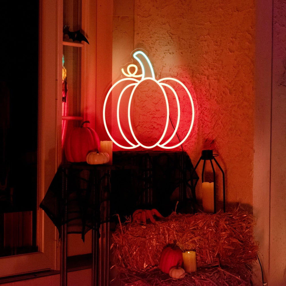 Haunted Hill Farm 1.5-Ft. LED Pumpkin Halloween Wall Decoration