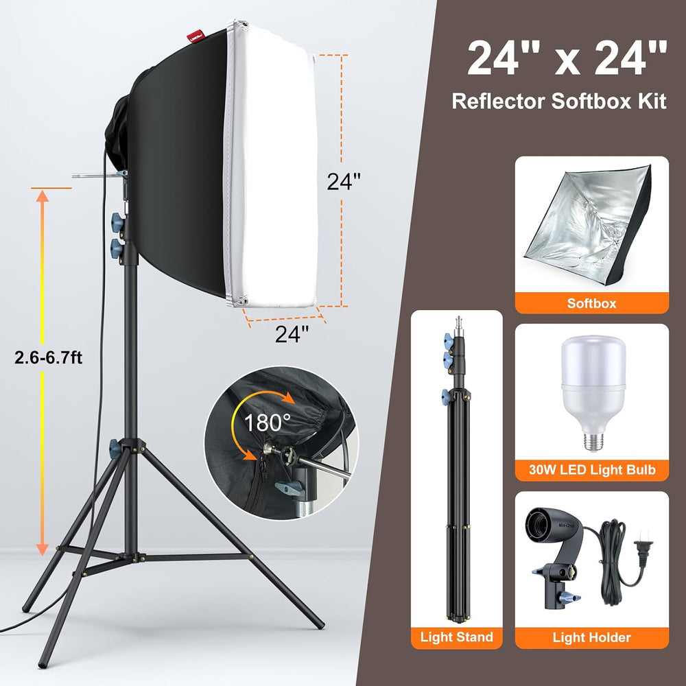 LINCO Lincostore Photo Video Studio Light Kit AM169