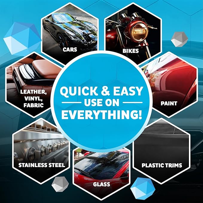 MAXLONE ™ Car Spray with Triphene® Technology, Quick Spray & Wipe All Pur...